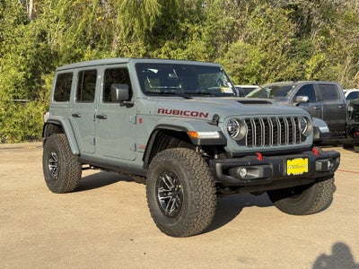 2026 Jeep Wrangler WRANGLER 4-DOOR RUBICON X