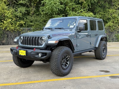 2026 Jeep Wrangler WRANGLER 4-DOOR RUBICON X