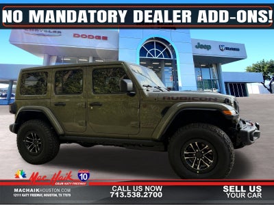 2026 Jeep Wrangler WRANGLER 4-DOOR RUBICON X