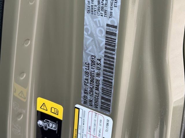 2026 Jeep Gladiator GLADIATOR RUBICON 4X4