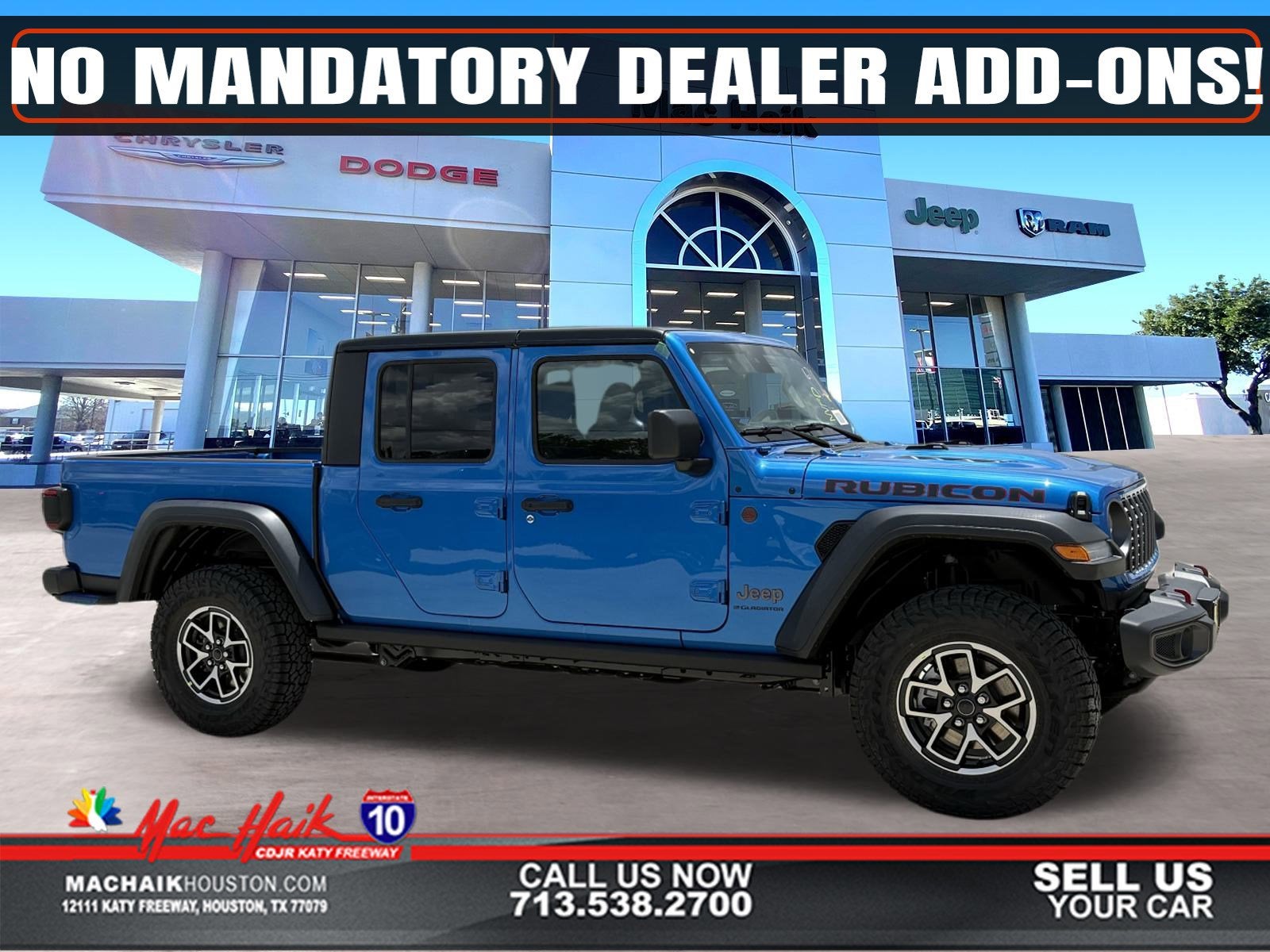 2025 Jeep Gladiator GLADIATOR RUBICON 4X4
