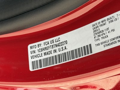 2026 RAM 1500 Lone Star