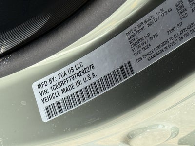 2026 RAM 1500 Lone Star