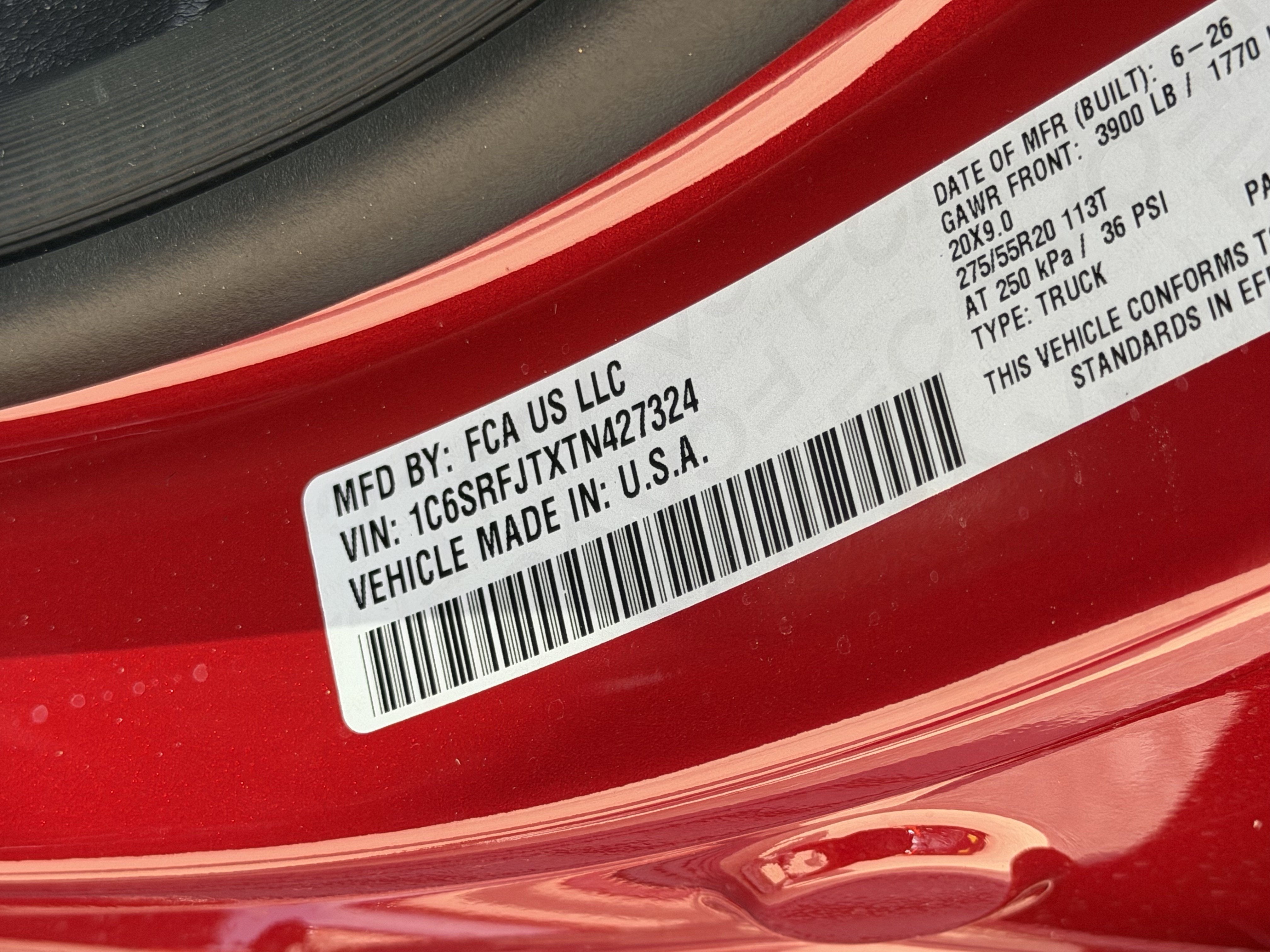 2026 RAM 1500 Laramie