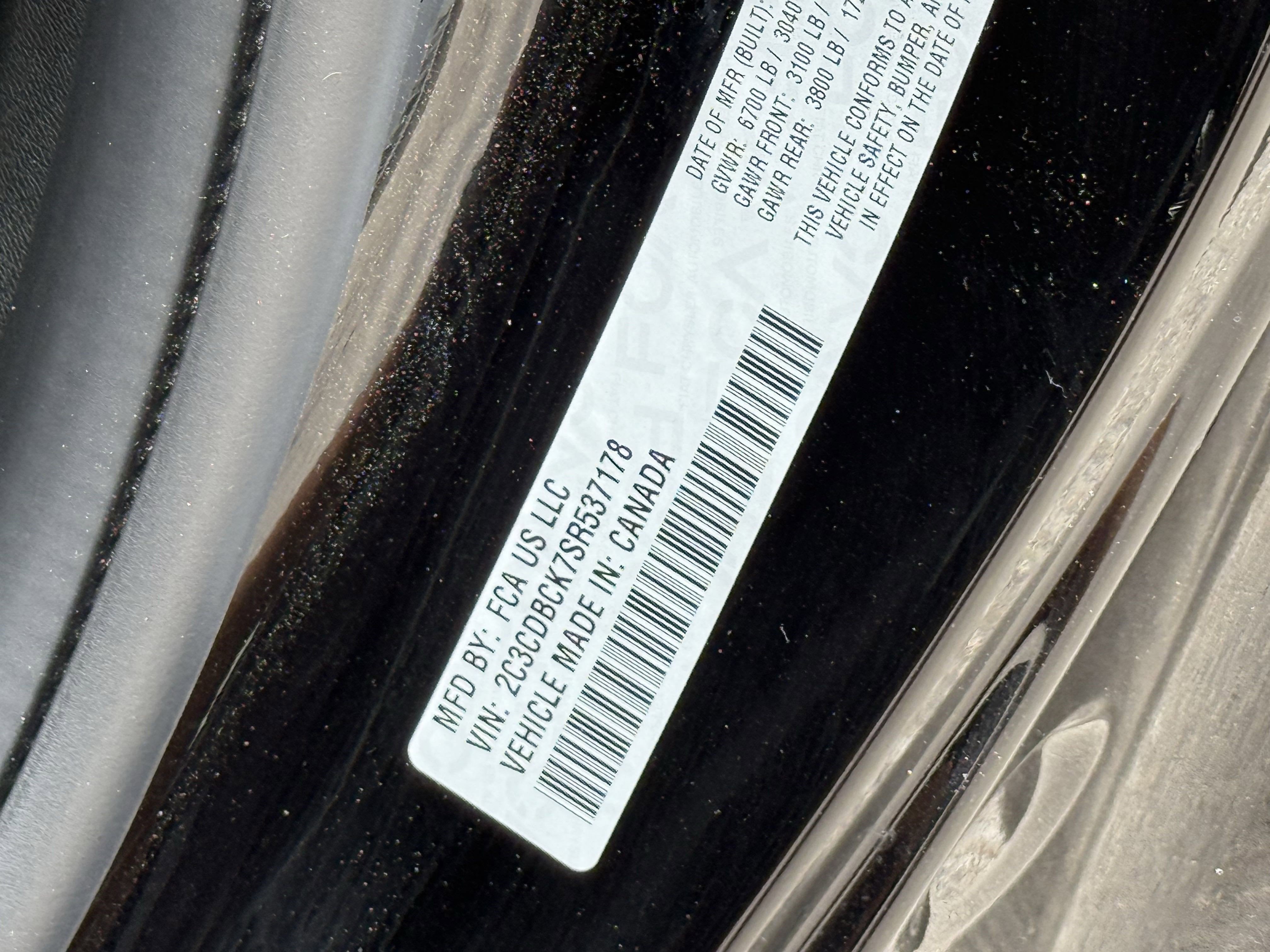 2025 Dodge Charger CHARGER 2-DOOR DAYTONA R/T AWD