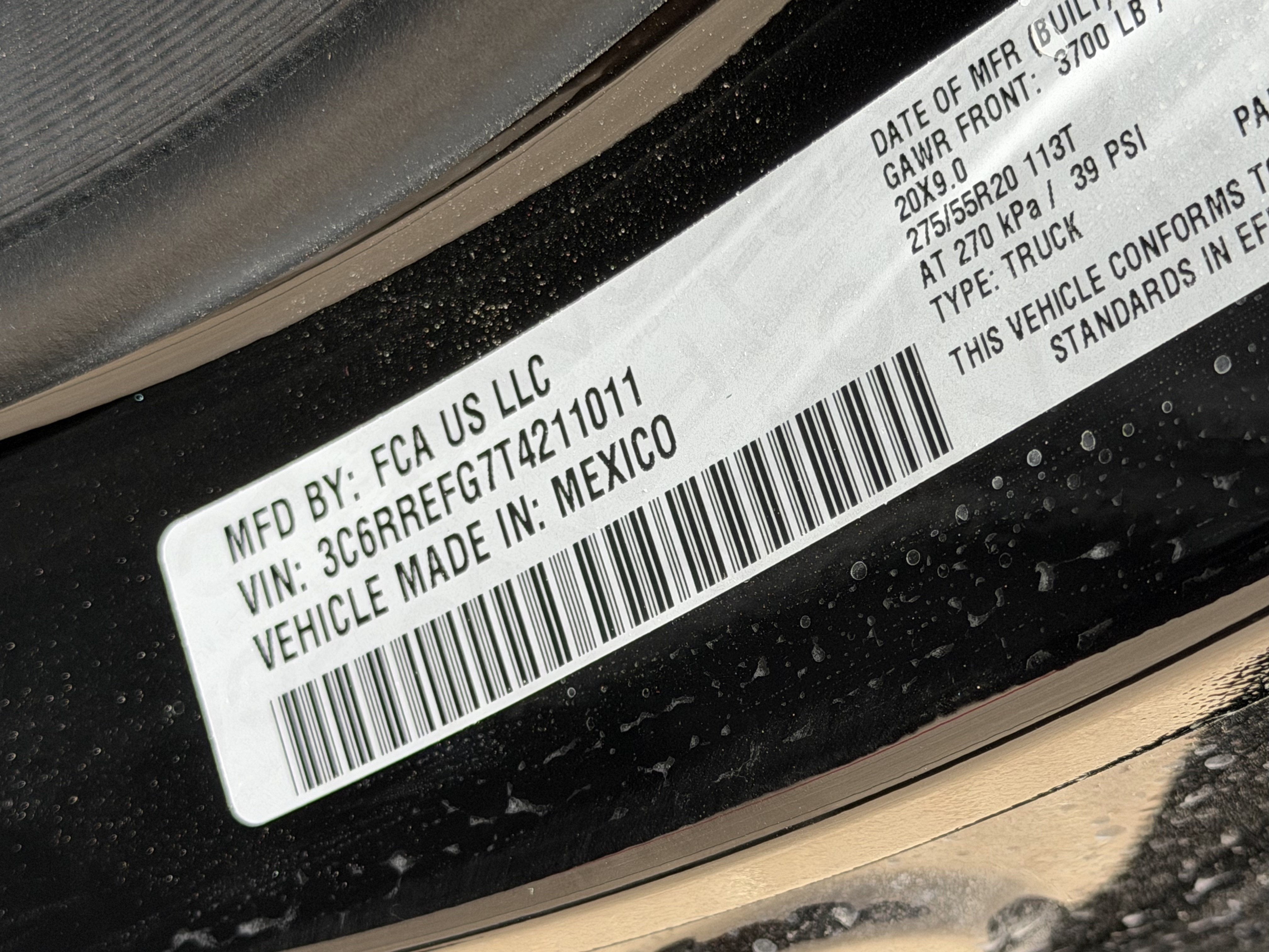 2026 RAM 1500 Lone Star