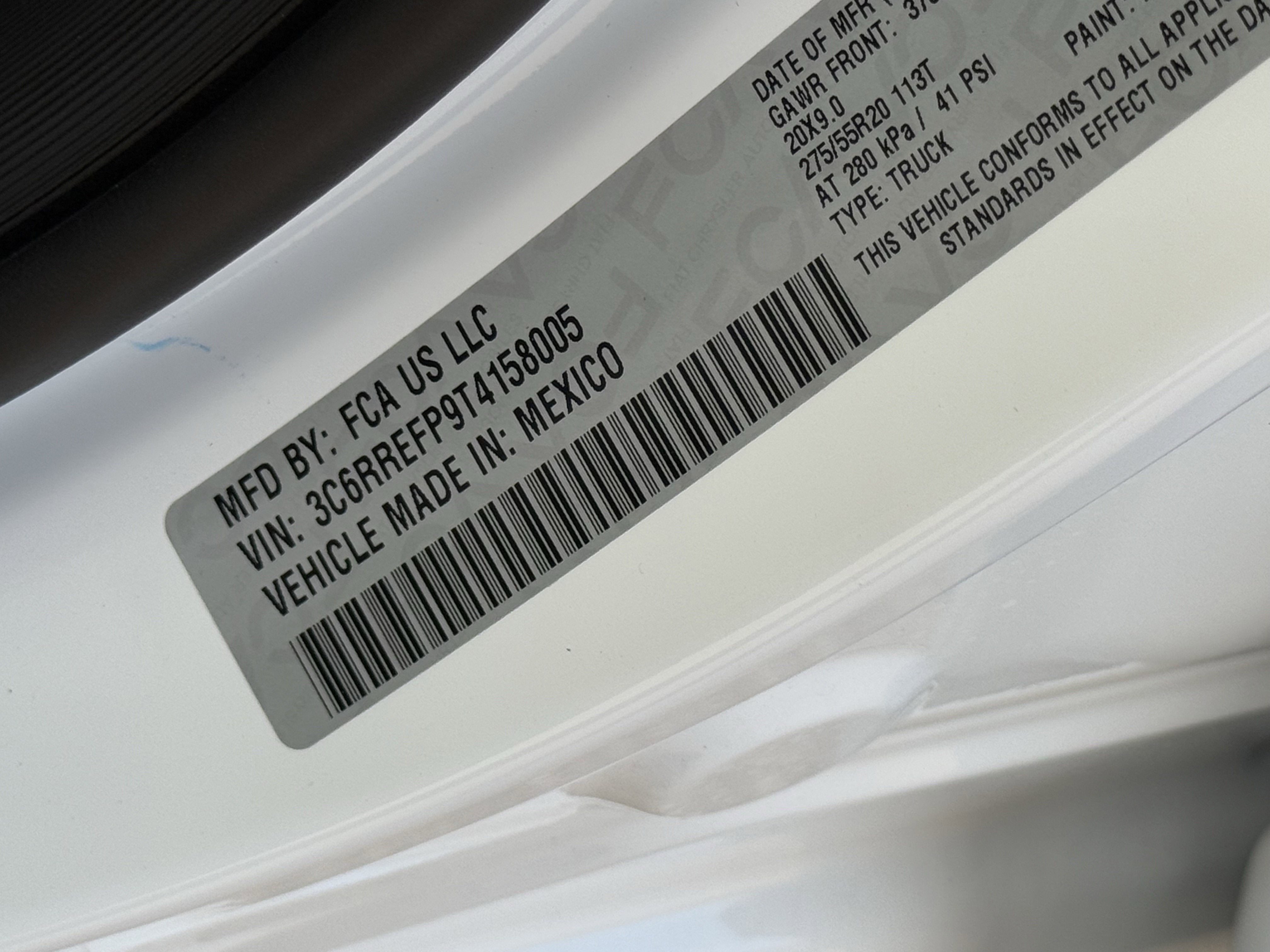 2026 RAM 1500 Lone Star