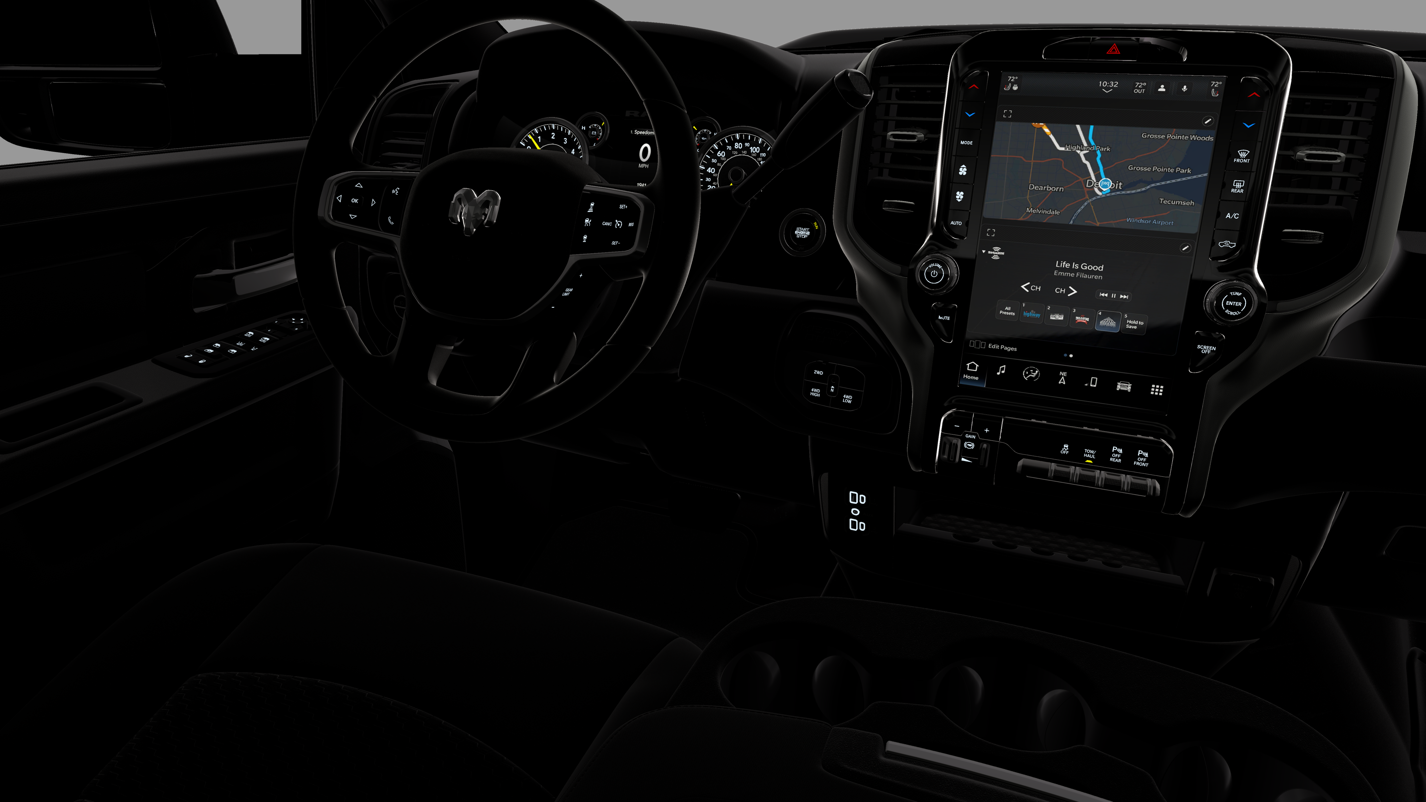 2026 RAM 2500 BLACK EXPRESS CREW CAB 4X4 6'4' BOX