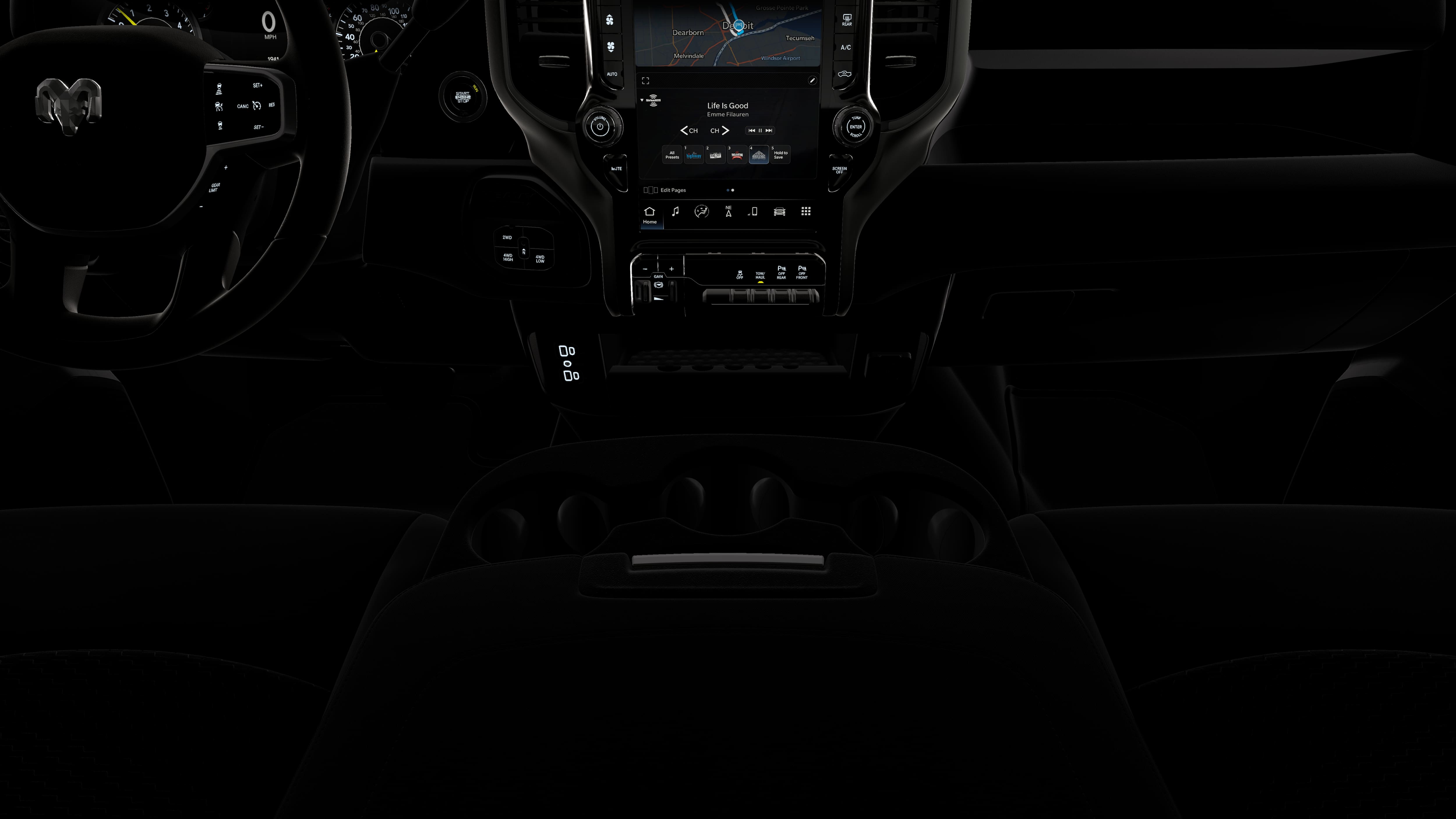 2026 RAM 2500 BLACK EXPRESS CREW CAB 4X4 8' BOX