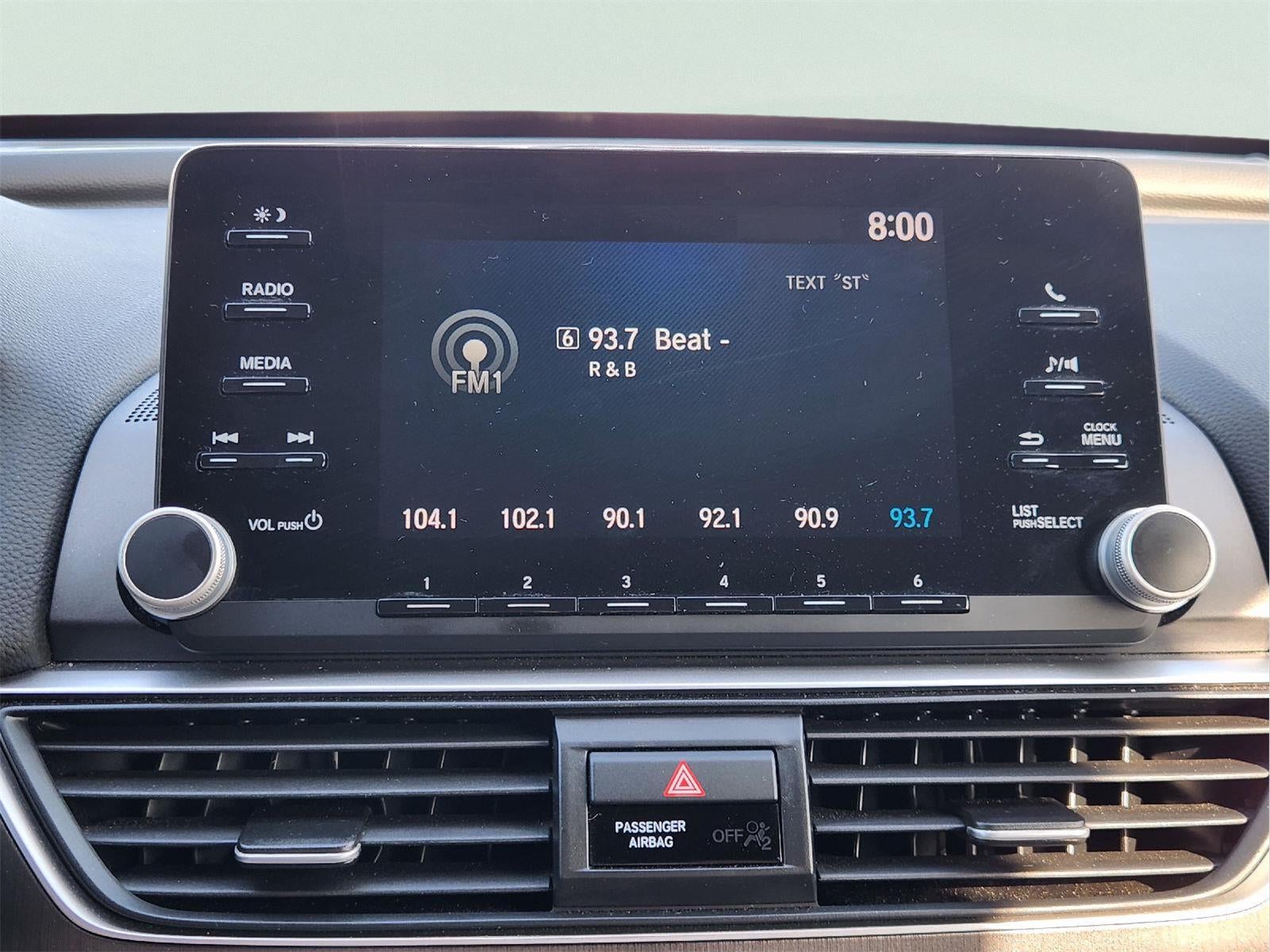 2019 Honda ACCORD Base