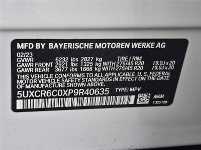 2023 BMW X5 Base