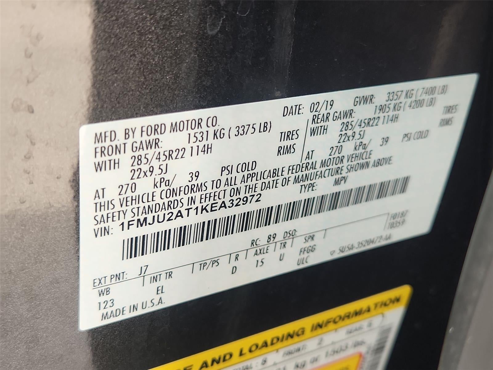 2019 Ford Expedition Limited
