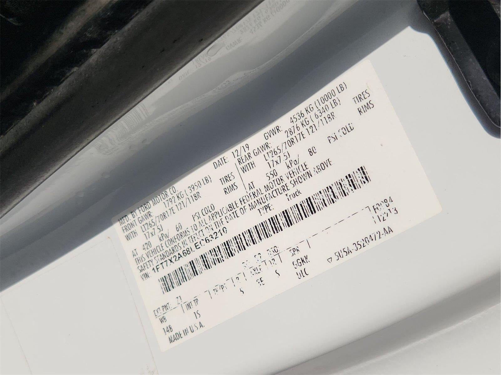 2020 Ford Super Duty F-250 Srw XL