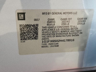 2017 Chevrolet Bolt EV Premier