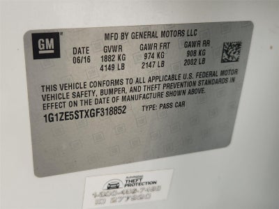 2016 Chevrolet Malibu LT