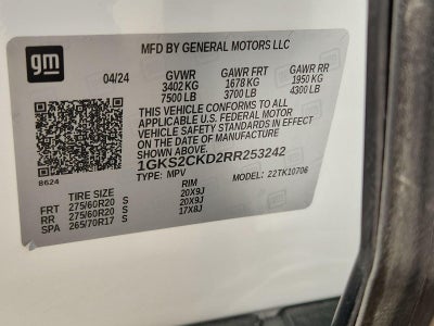 2024 GMC Yukon AT4