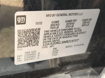 2022 GMC Yukon Denali