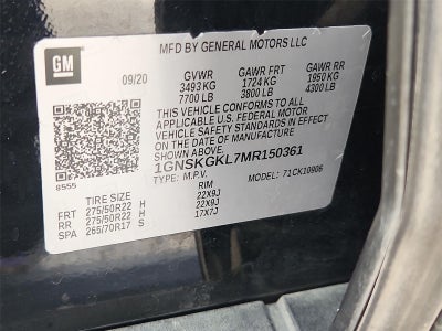2021 Chevrolet Suburban High Country
