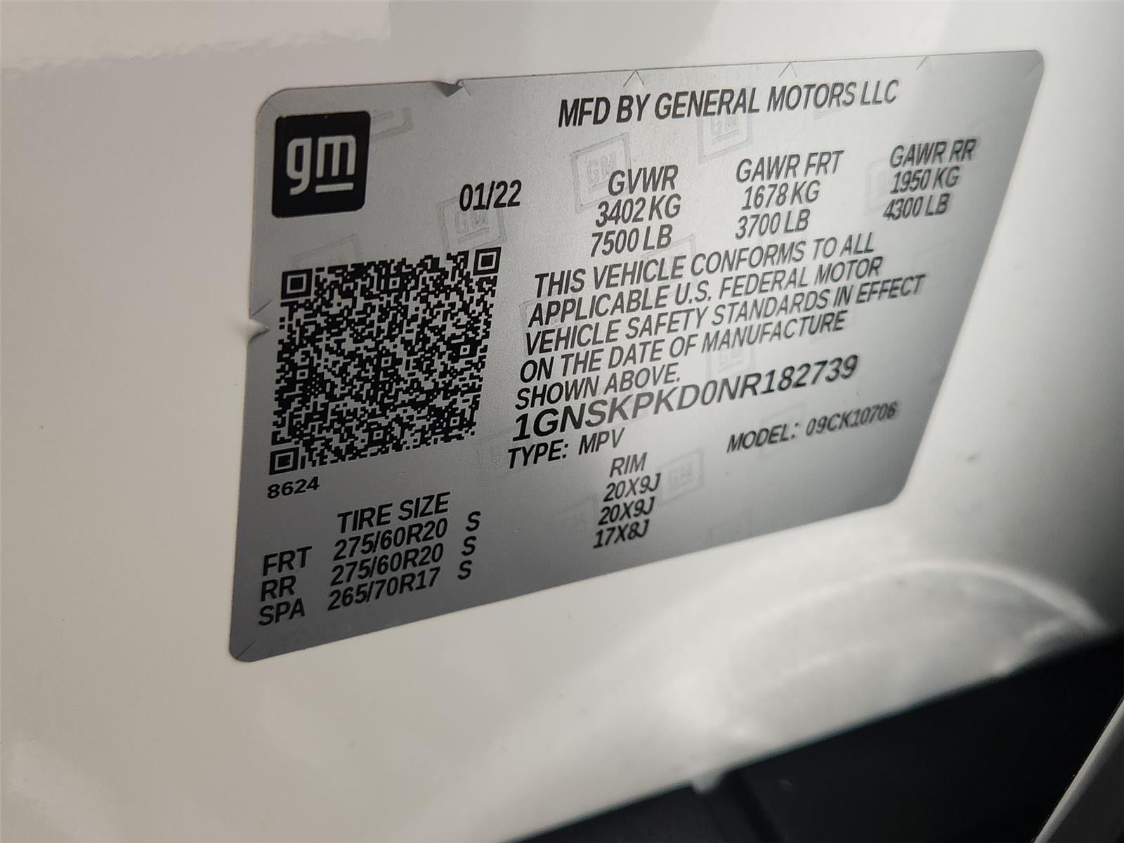2022 Chevrolet Tahoe Z71