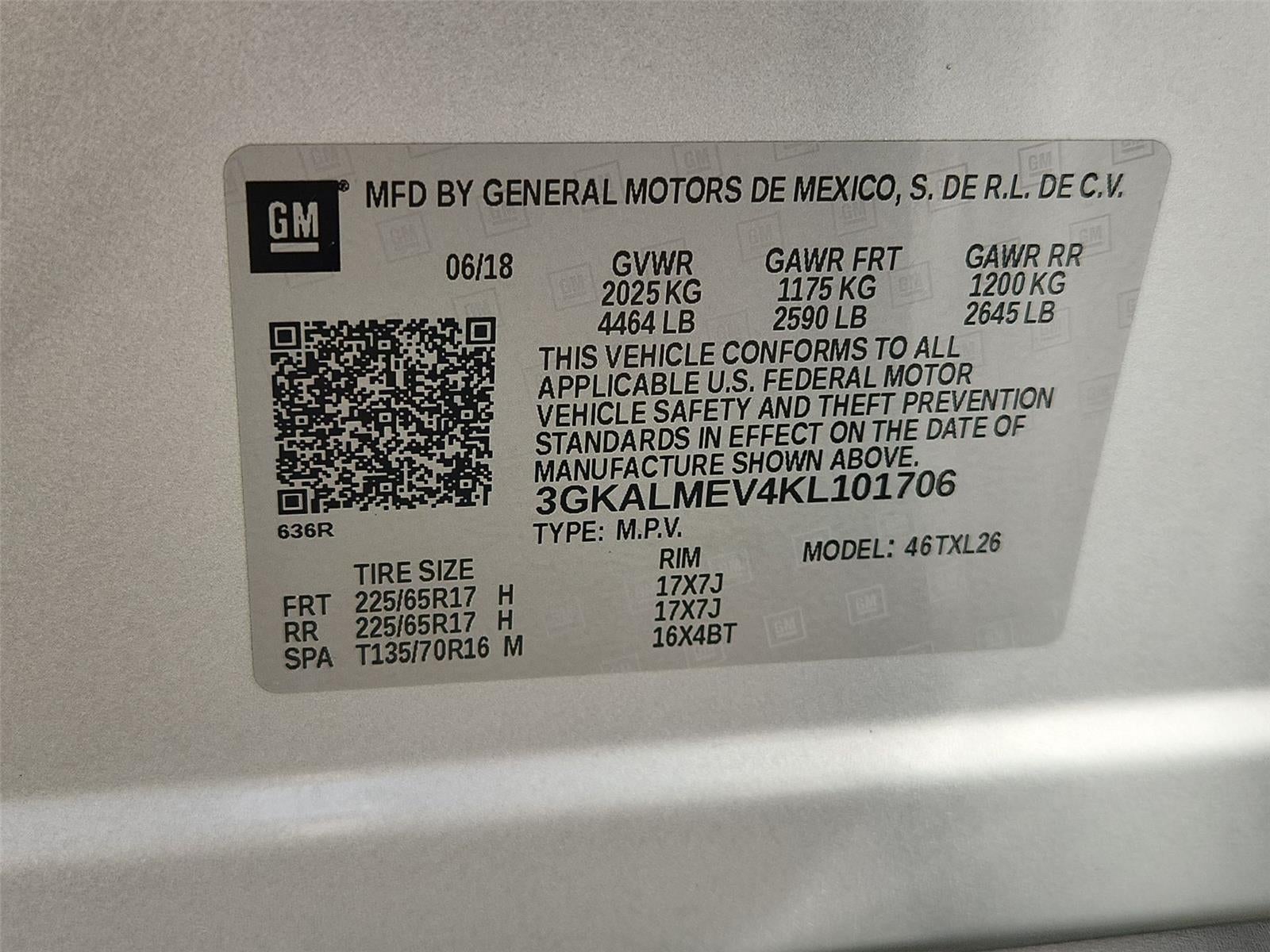 2019 GMC Terrain SLE