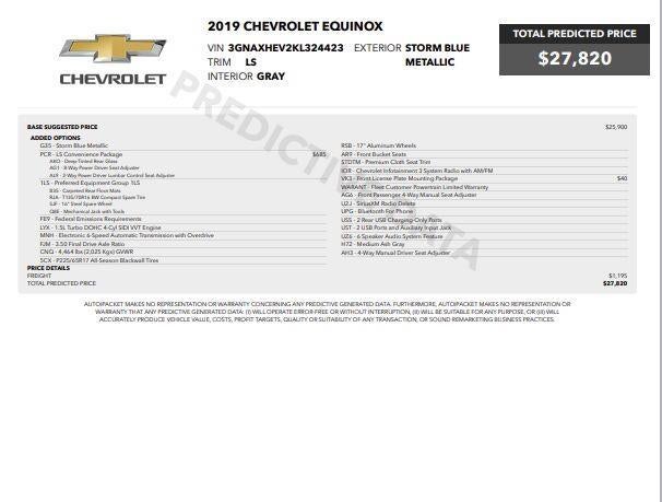 2019 Chevrolet Equinox LS