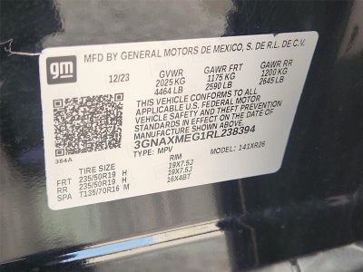 2024 Chevrolet Equinox RS