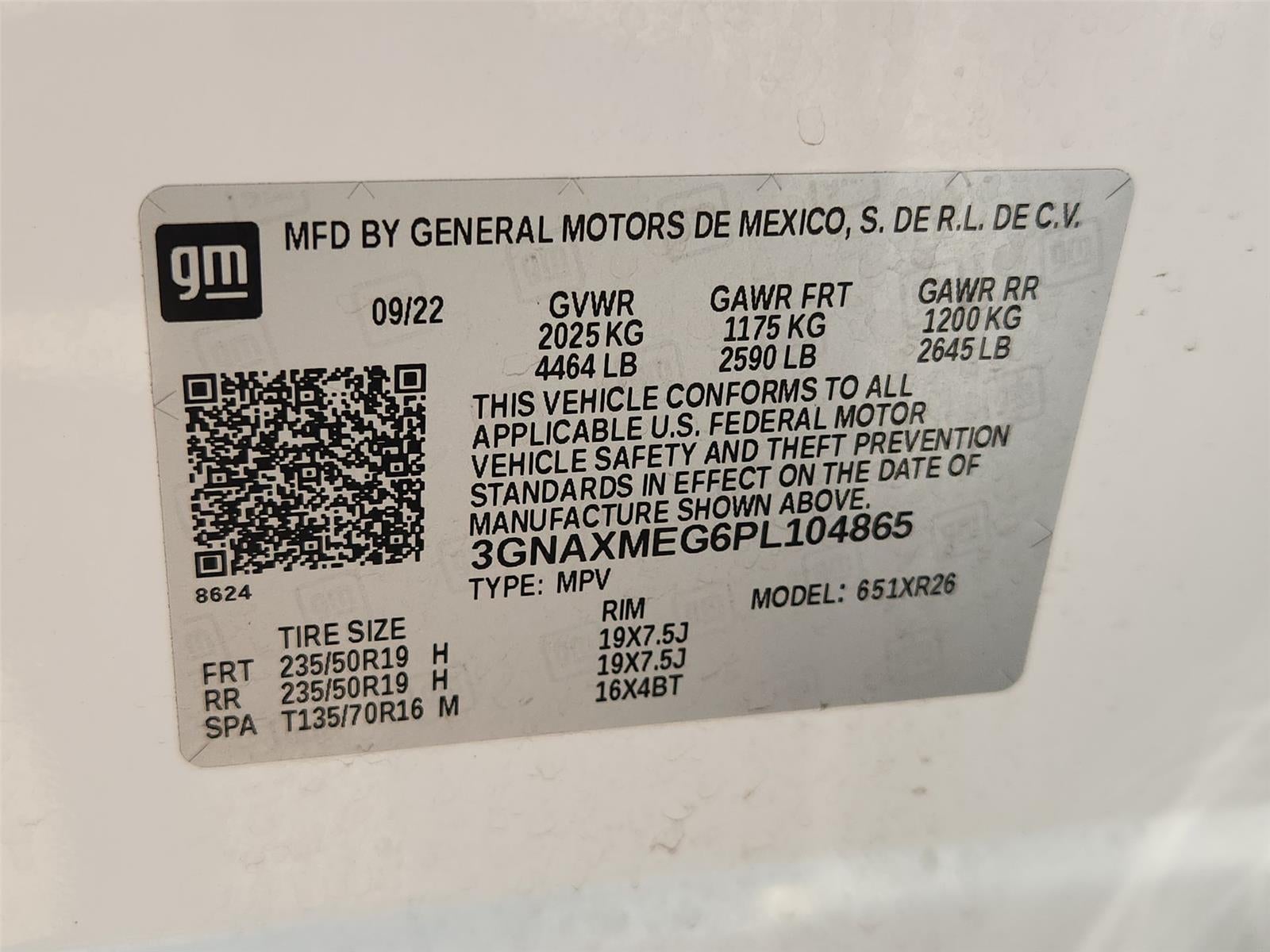 2023 Chevrolet Equinox RS