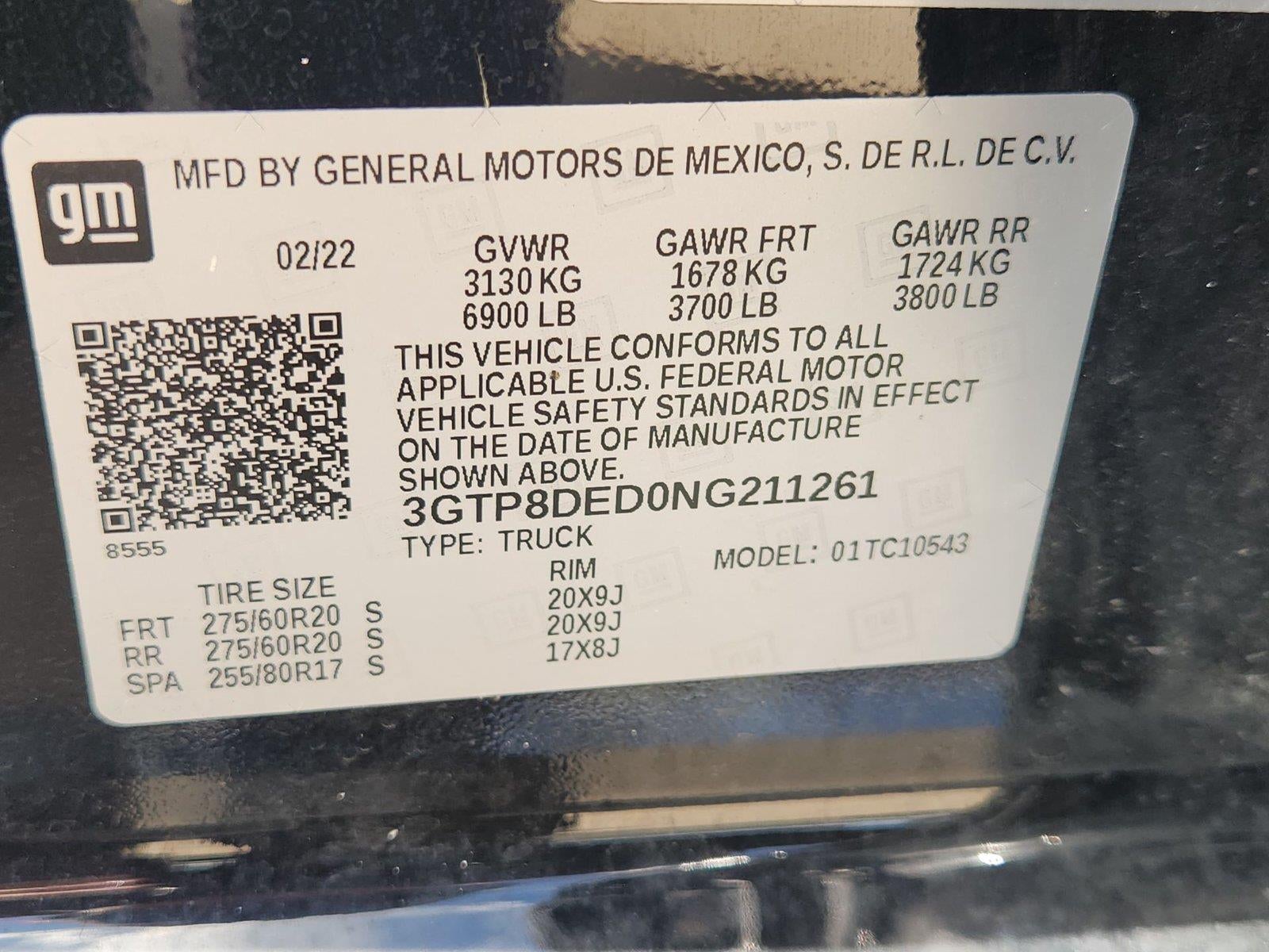 2022 GMC Sierra 1500 Limited SLT