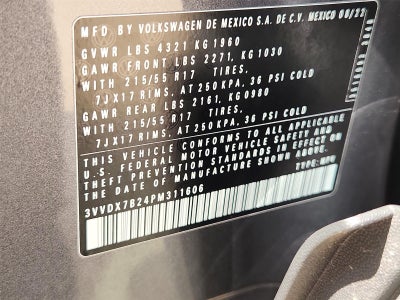 2023 Volkswagen Taos S