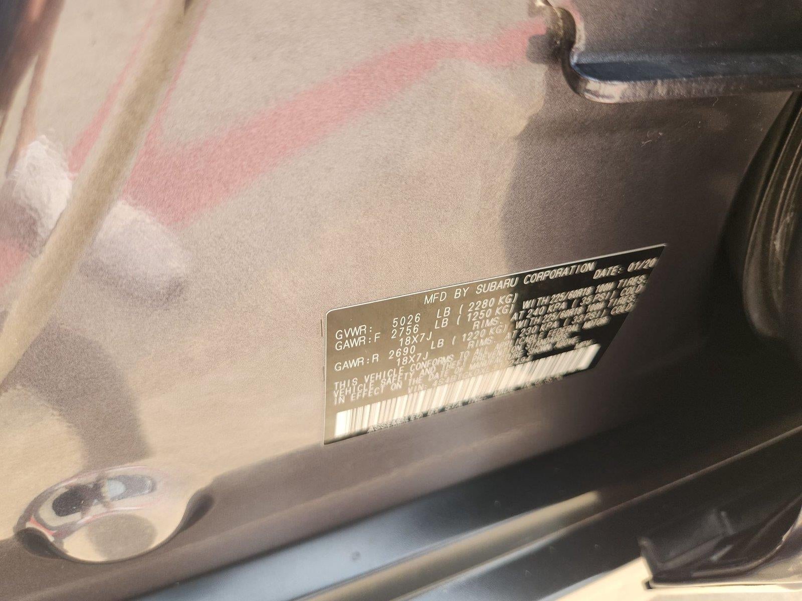 2020 Subaru Outback Onyx Edition XT
