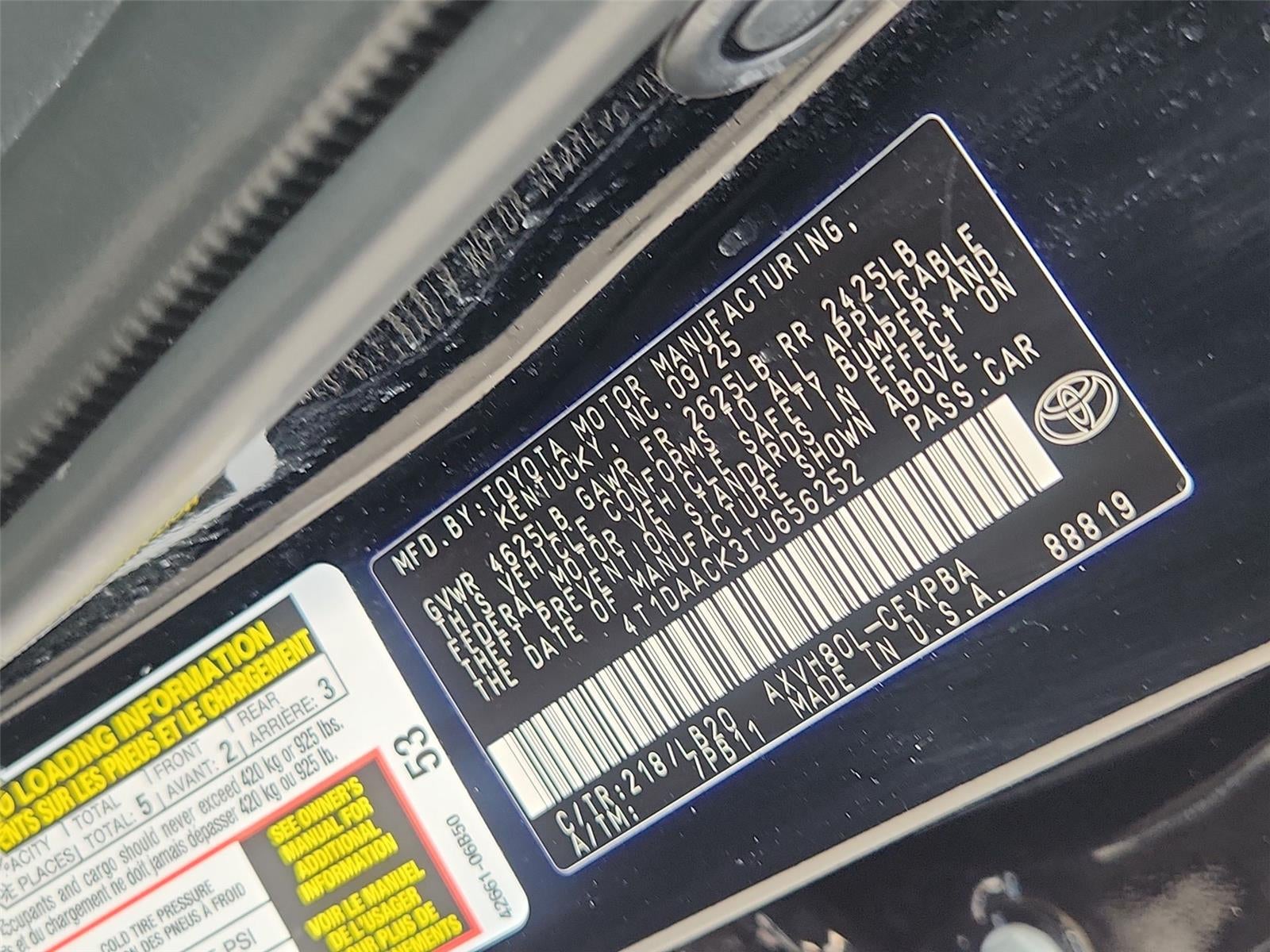 2026 Toyota Camry XSE