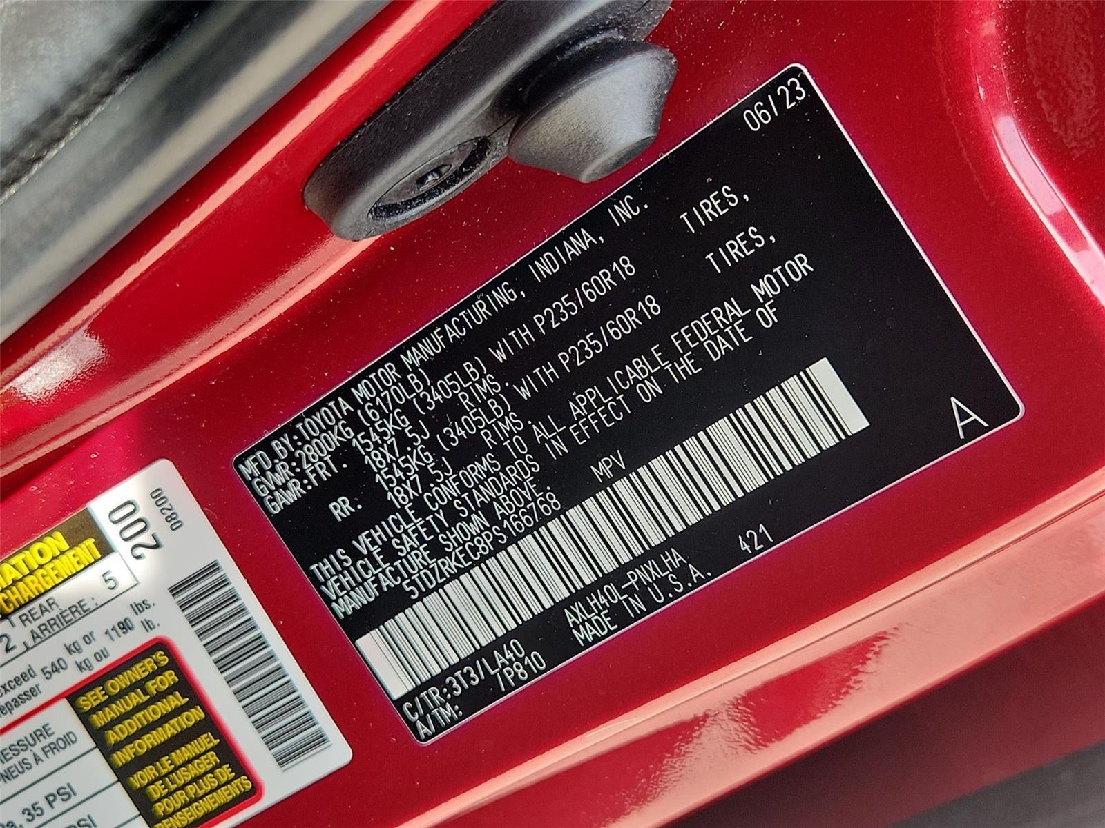 2023 Toyota Sienna Limited 7-Passenger