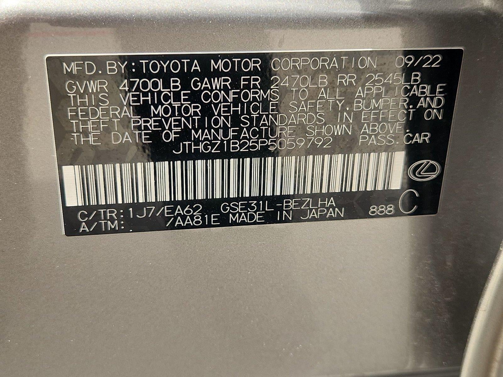 2023 Lexus Is IS 350 F SPORT