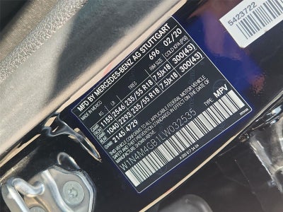 2020 Mercedes-Benz GLB GLB 250