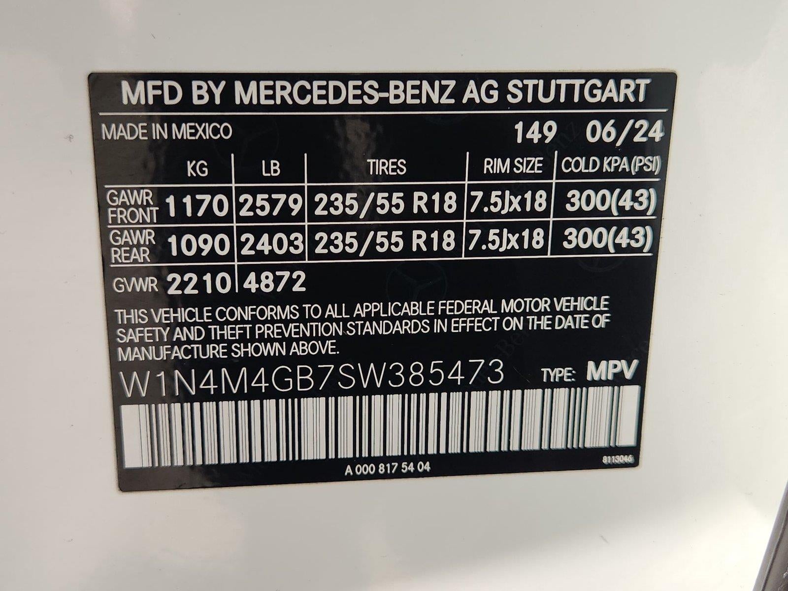 2025 Mercedes-Benz Glb GLB 250