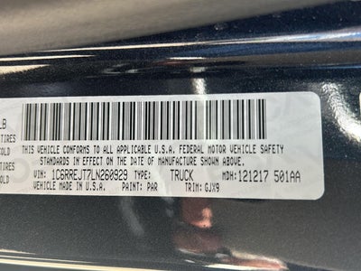 2020 RAM 1500 Laramie