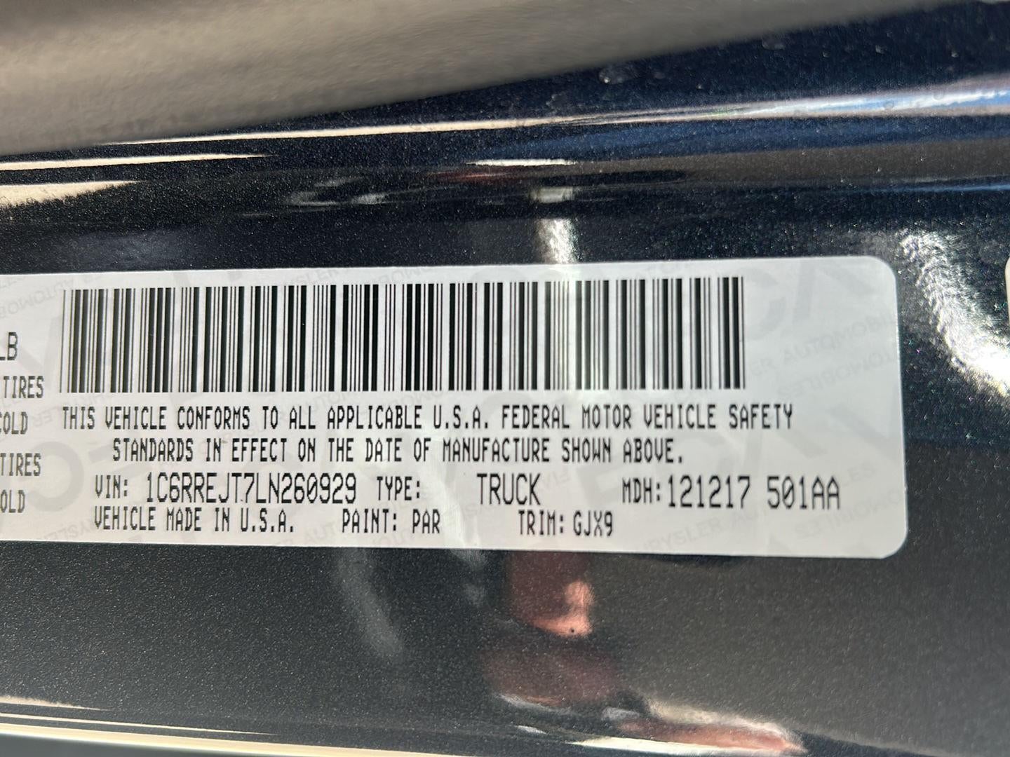 2020 RAM 1500 Laramie