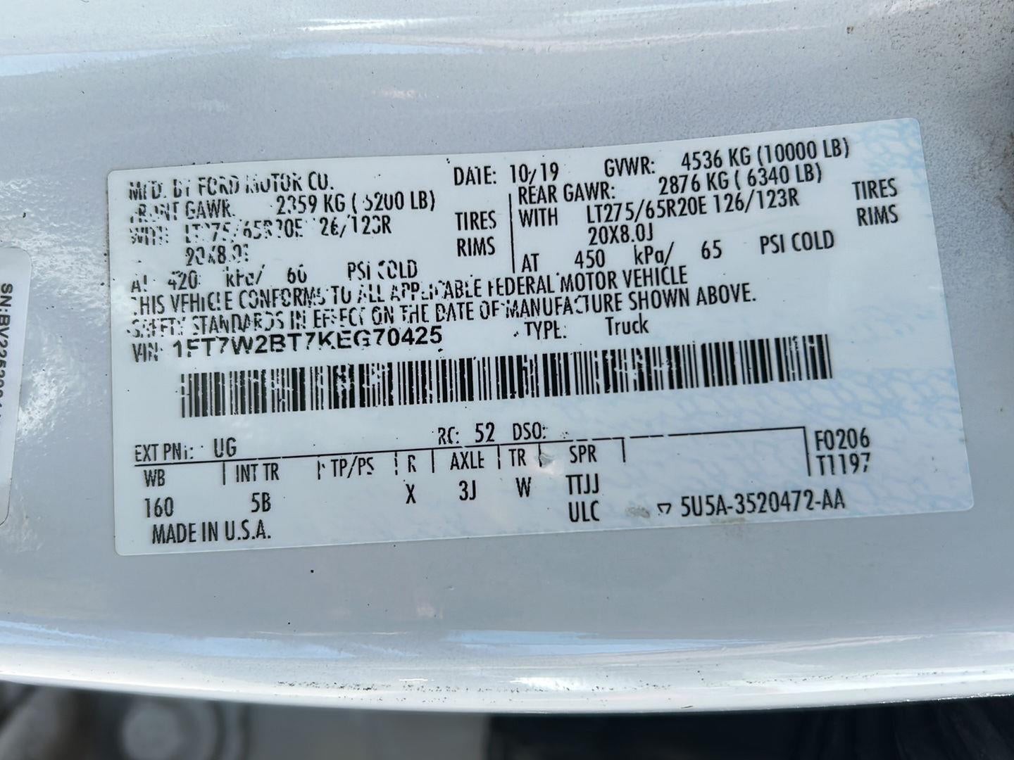 2019 Ford Super Duty F-250 Lariat