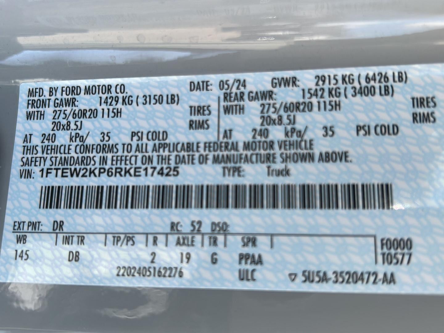 2024 Ford F-150 STX