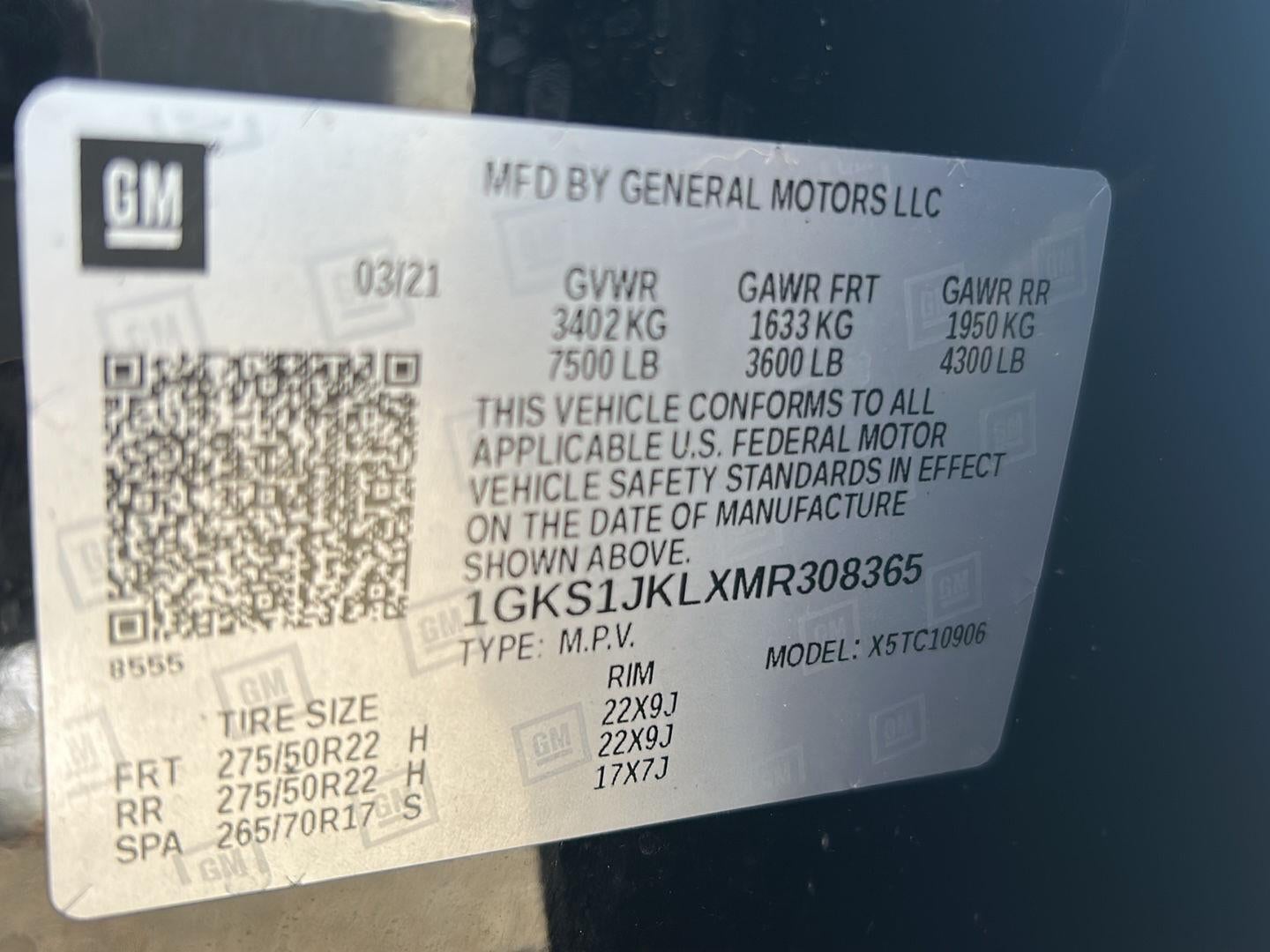 2021 GMC Yukon Xl Denali