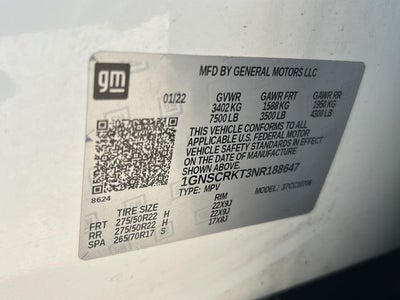 2022 Chevrolet Tahoe RST