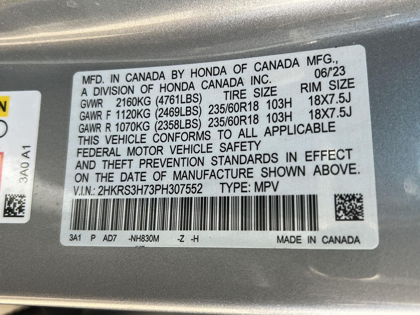 2023 Honda Cr-V EX-L