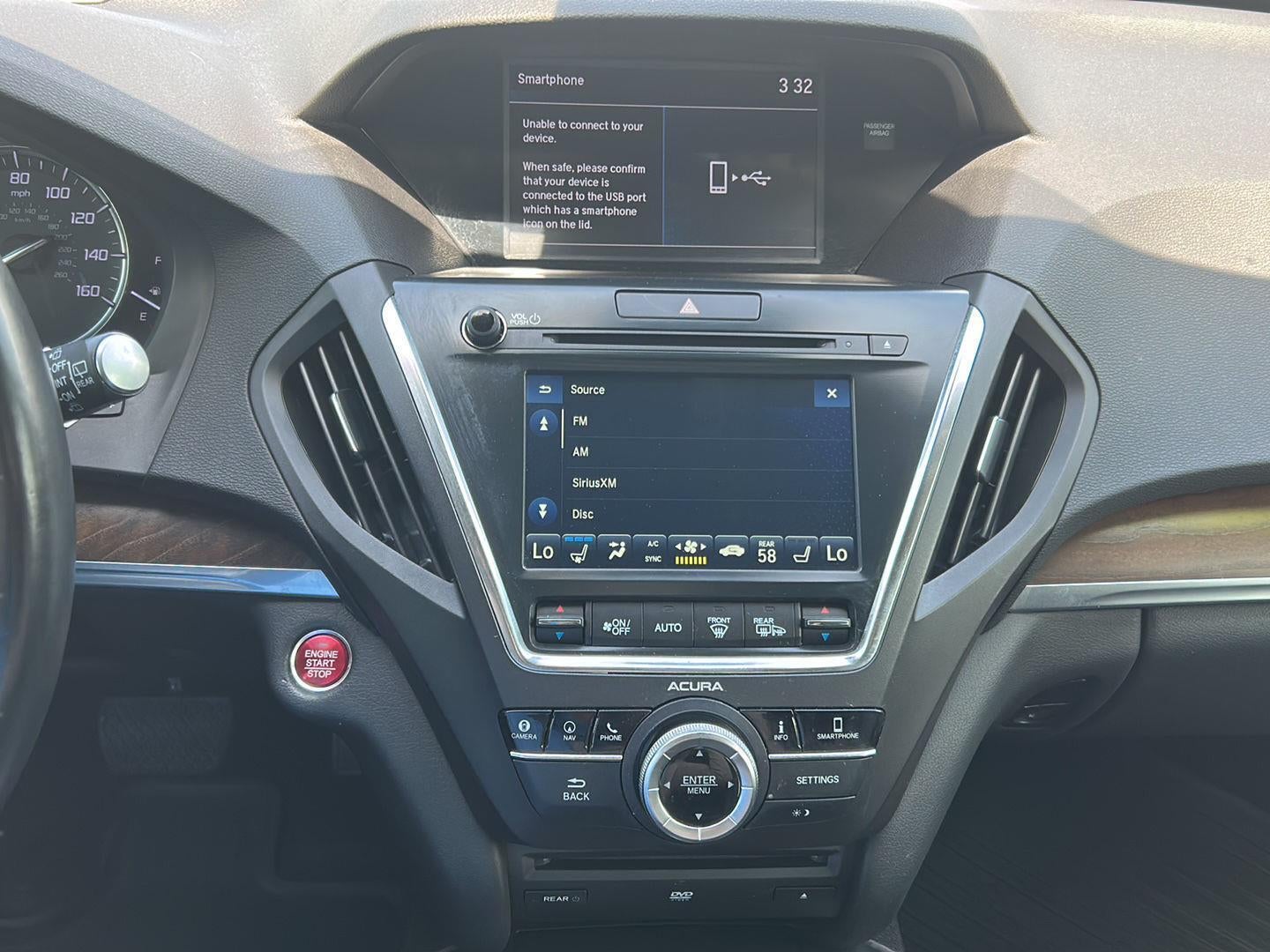 2018 Acura MDX w/Advance/Entertainment Pkg