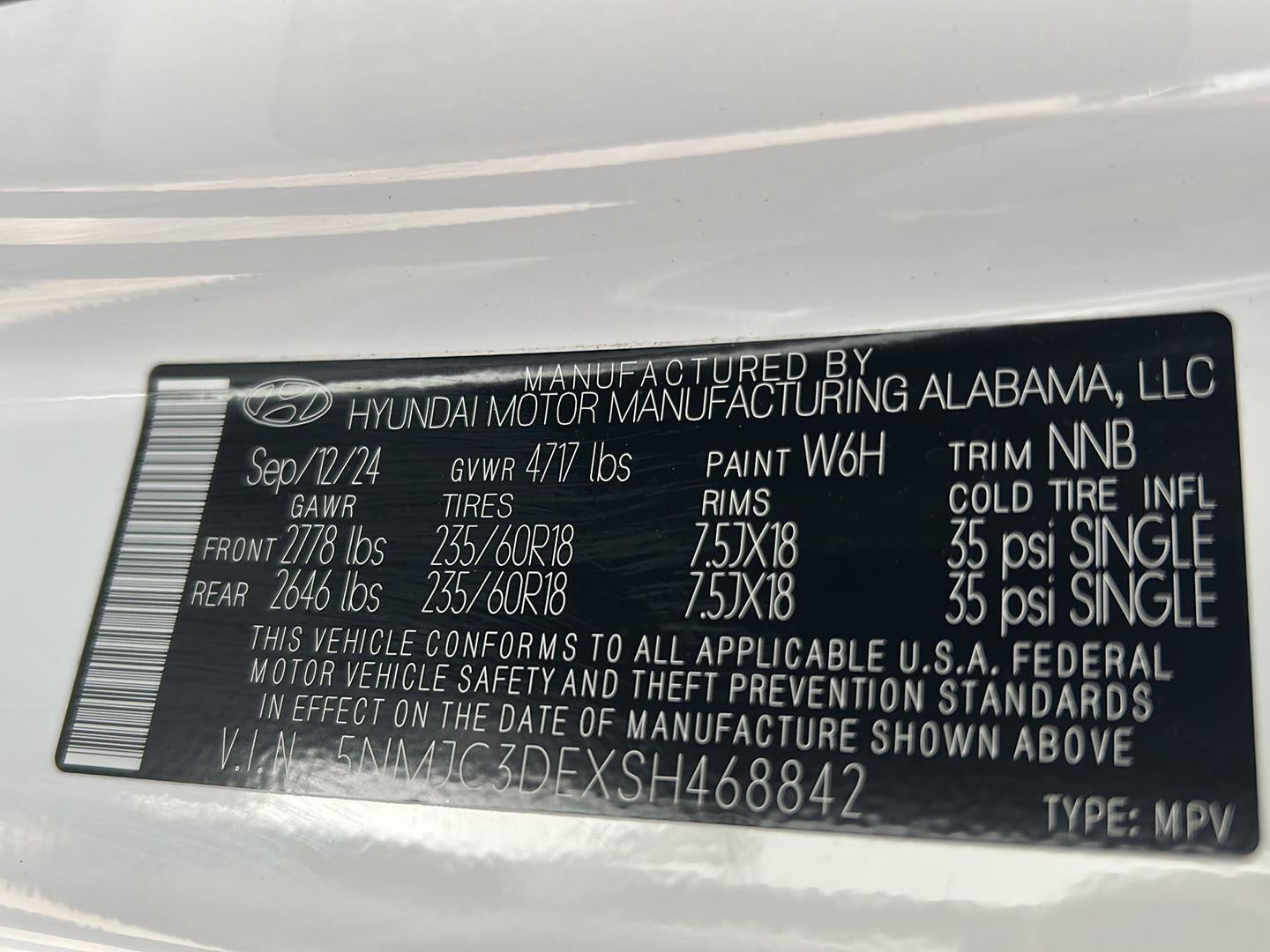 2025 Hyundai Tucson SEL Convenience