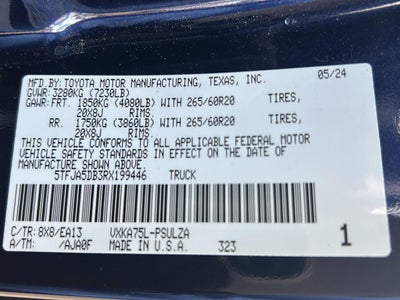 2024 Toyota Tundra Limited