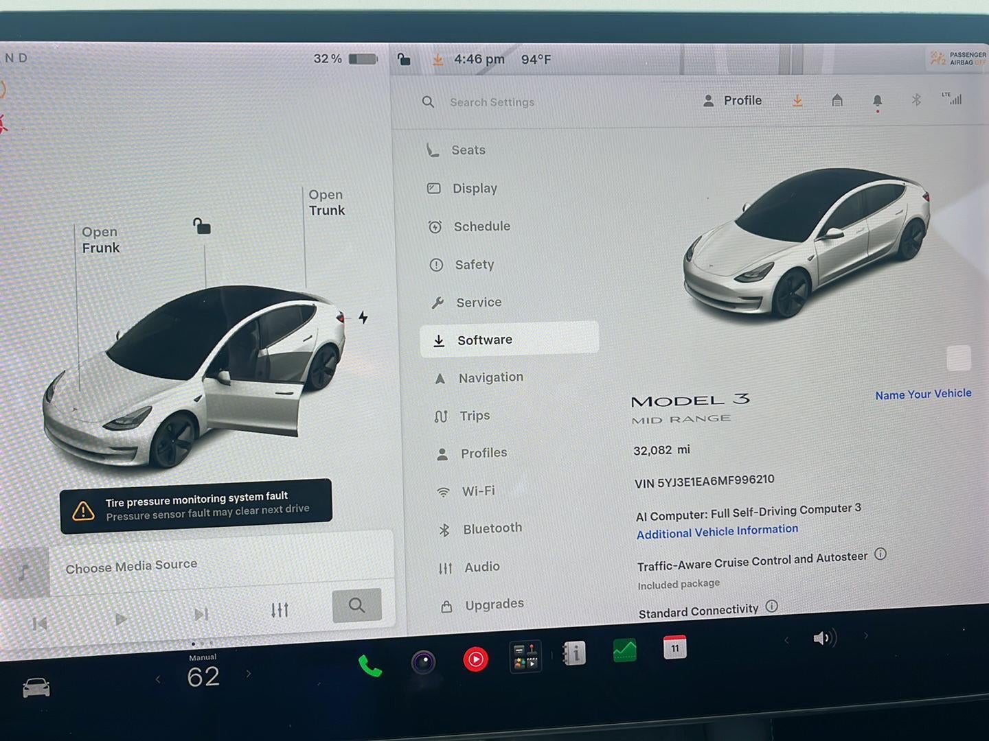 2021 Tesla Model 3 Standard Range Plus