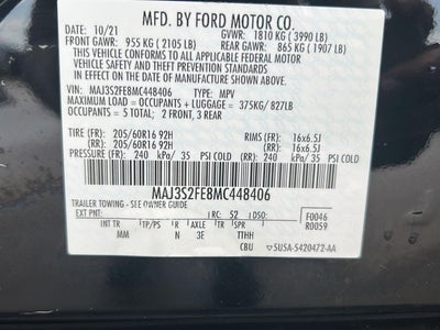 2021 Ford EcoSport S