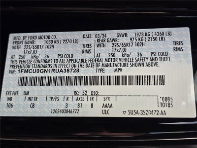 2024 Ford Escape Active