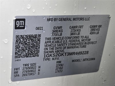 2021 GMC Yukon XL SLT