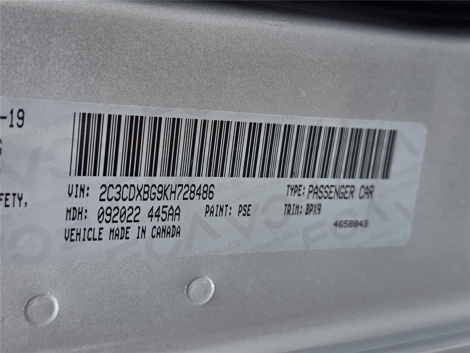 2019 Dodge Charger SXT